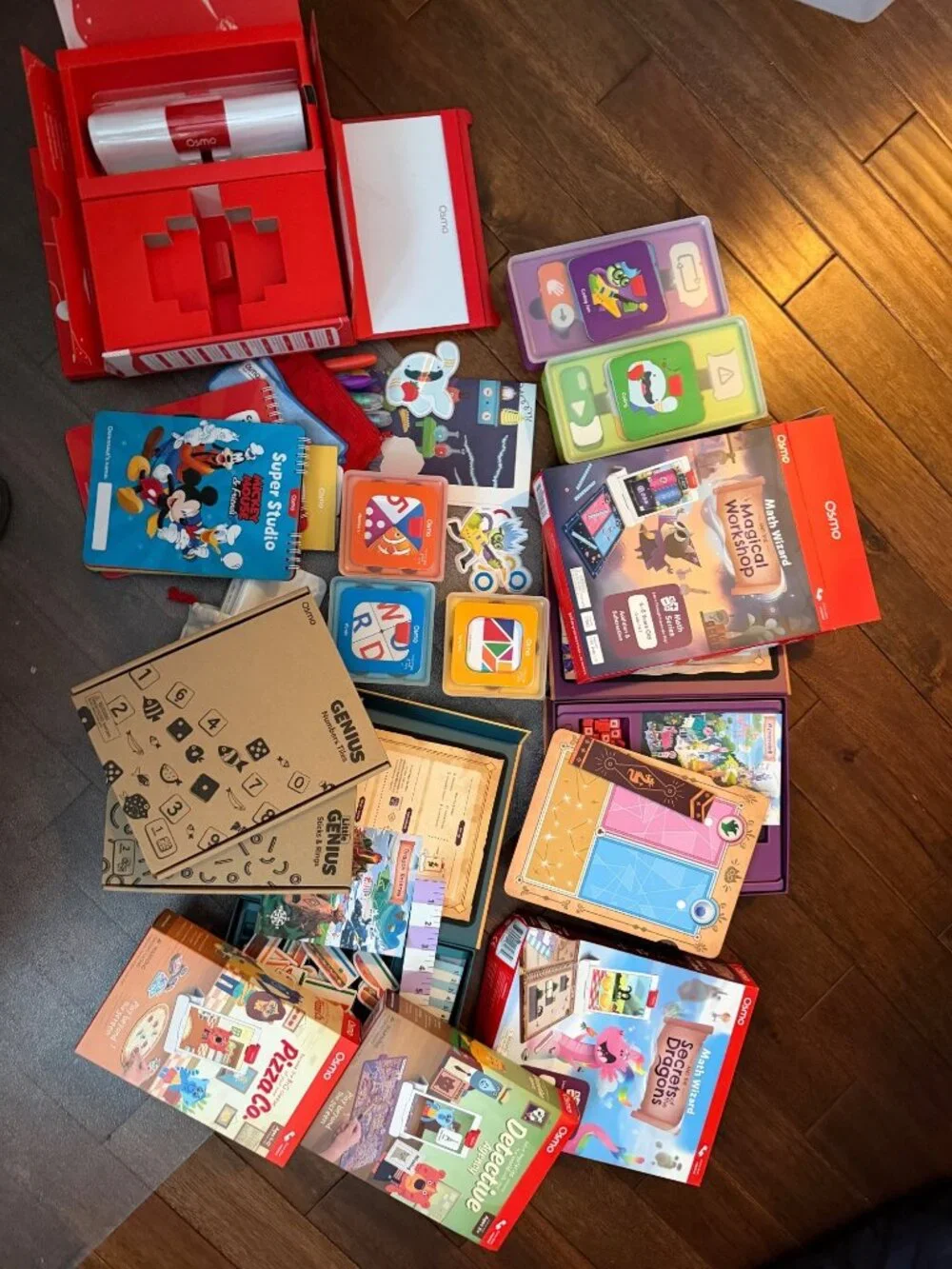 Osmo learning system for iPad